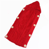 Baby Knitting Wool Crochet Winter Sleeping Bag