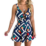 Women's Flowered Rompers