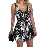 Women's Flowered Rompers