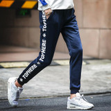 Spring Casual Pants Men Sweat Pants Male Cotton Sportswear Casual Trousers Straight Pants Hip Hop High Street Trousers Pants