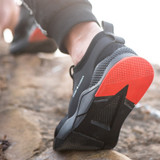 Men Steel Toe Safety Working Shoes