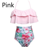 Women's Banana Flower Bikini 2pcs Set