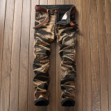 Men's Casual Slim Straight Jeans