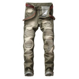 Men's Casual Slim Straight Jeans