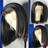 Short Bob Wigs Straight Lace Front Human Hair Wigs For Women Pre Plucked With Baby Hair Bob Lace Front Wigs Glueless Lace Wig