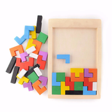 Brain Enhancer - Tetris Wooden Toy