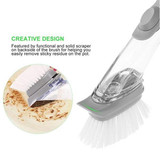 Scrubomatic™ Soap Dispensing 2 In 1 Kitchen Brush
