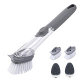 Scrubomatic™ Soap Dispensing 2 In 1 Kitchen Brush