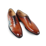 Vikeduo Handmade Brand Vintage Fashion Luxury Designer Party Dance Wedding Male Dress Shoe Genuine Leather Men's Oxford Shoes|shoes brand|shoes brand designershoes designer