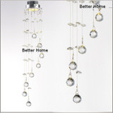 Brief Mini Crystal Ceiling Light K9 Crystal decorative ceiling lamp bedroom brushed crystal ceiling lighting lustre 110-240V