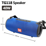 High Power 20W/40W Waterproof Bluetooth Speaker Supports Plug & Play, USB, AUX, TF Card