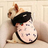 Winter Cotton Dog Hoodie