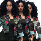 Camouflage Print Jackets