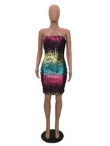 Spliced Sexy Party Dress