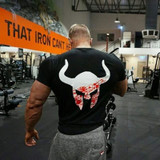 Mens Gyms Fitness Bodybuilding T-shirt