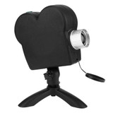 Christmas Halloween Holographic Projector 12 Movies Halloween Party Christmas Santa Claus Projection Lamp Window Movie Projector