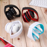 Foldable Wireless Headphone Stereo Bluetooth Headset Combo with Mic Support AUX For iPhone Cellphone PC Laptop 3.5mm Audio Jack