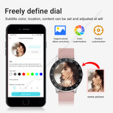 New Ph30 Smart Watch Men Women Custom Dial Round full touch screen 1.3 Inch IP68 Waterproof SmartWatch for Android IOS Phone