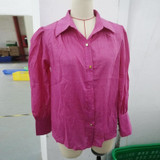Women Casual Long Sleeve Solid Color Shirts Female Fashion Autumn Ladies Buttons Tops Tees Shirts