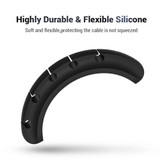 Cable Organizer Magnetic Plastic USB Cable Winder Fiber Data Cable Winder Magnetic Protector For Mouse Mobile Phone Accessories