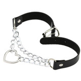 Heart Chain Choker Pastel Goth Accessory #JU2736