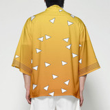 Demon Slayer Kimono Jacket Anime Cosplay Costume #JU2665