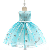 Baby Girl Silk Princess Dress for Wedding party Kids Dresses for Toddler Girl Children Fashion Christmas Clothing Baby girl dres