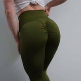 High Waist Sleek Scrunch Booty Leggings