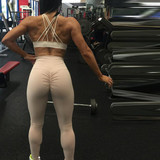 High Waist Sleek Scrunch Booty Leggings
