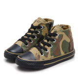 Toddler Boys Canvas Camouflage Sneakers