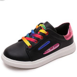 Toddler Girls Colorfully Laced Sneakers