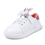 Toddler Girls Laced Bunny Sneakers