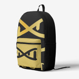 Retro Colorful Print Trendy Backpack