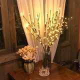 Christmas Decorations for Home LED Willow Branch Lamp Battery Powered Decorative Christmas Ornaments Christmas Tree Decorations