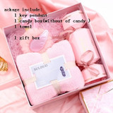 Gift Box  Ceramic cup handkerchief brooch
