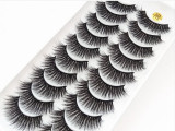 3D Faux Mink Eyelashes Natural Thick Long False Eyelashes Dramatic Fake Lashes