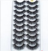 3D Faux Mink Eyelashes Natural Thick Long False Eyelashes Dramatic Fake Lashes