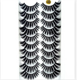 3D Faux Mink Eyelashes Natural Thick Long False Eyelashes Dramatic Fake Lashes