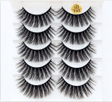 3D Faux Mink Eyelashes Natural Thick Long False Eyelashes Dramatic Fake Lashes