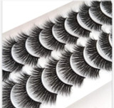 3D Faux Mink Eyelashes Natural Thick Long False Eyelashes Dramatic Fake Lashes