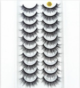3D Faux Mink Eyelashes Natural Thick Long False Eyelashes Dramatic Fake Lashes