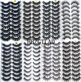 3D Faux Mink Eyelashes Natural Thick Long False Eyelashes Dramatic Fake Lashes