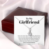 To my Girlfriend - I Love You More - Necklace