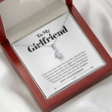To my Girlfriend - I Love You More - Necklace