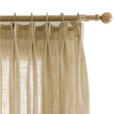 ENHAO Modern Tulle Curtains for Living Room The Bedroom Kitchen Tulle Curtains for Window Voile Curtains Sheer Panel Windows