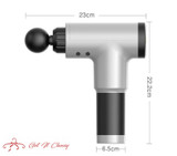 Professional Deep Tissue Muscle Massager Gun Body Massage Gun Fascial Gun Reduce Muscle Tension Relief Device