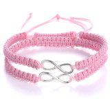 Fashion Couple Bracelets For Women Charm Infinity Bracelets - Set of 2