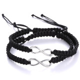 Fashion Couple Bracelets For Women Charm Infinity Bracelets - Set of 2