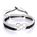Fashion Couple Bracelets For Women Charm Infinity Bracelets - Set of 2