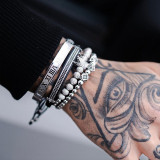 Luxury Macrame Charm Bracelet